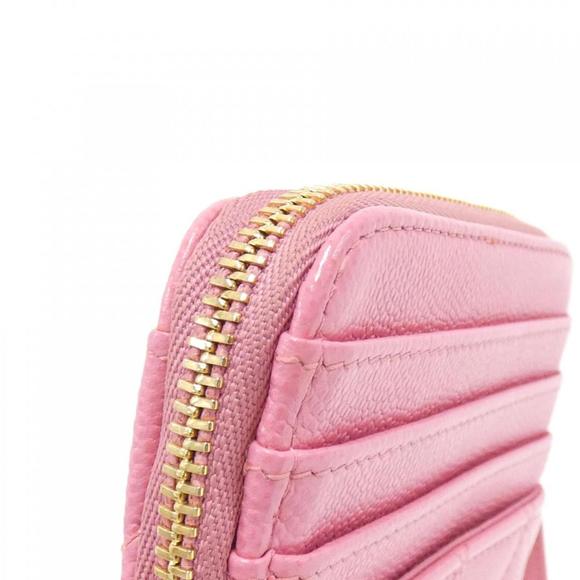 CHANEL Pink Grained Calfskin Coin Purse AP2061 Rank A - Picture 5 of 6